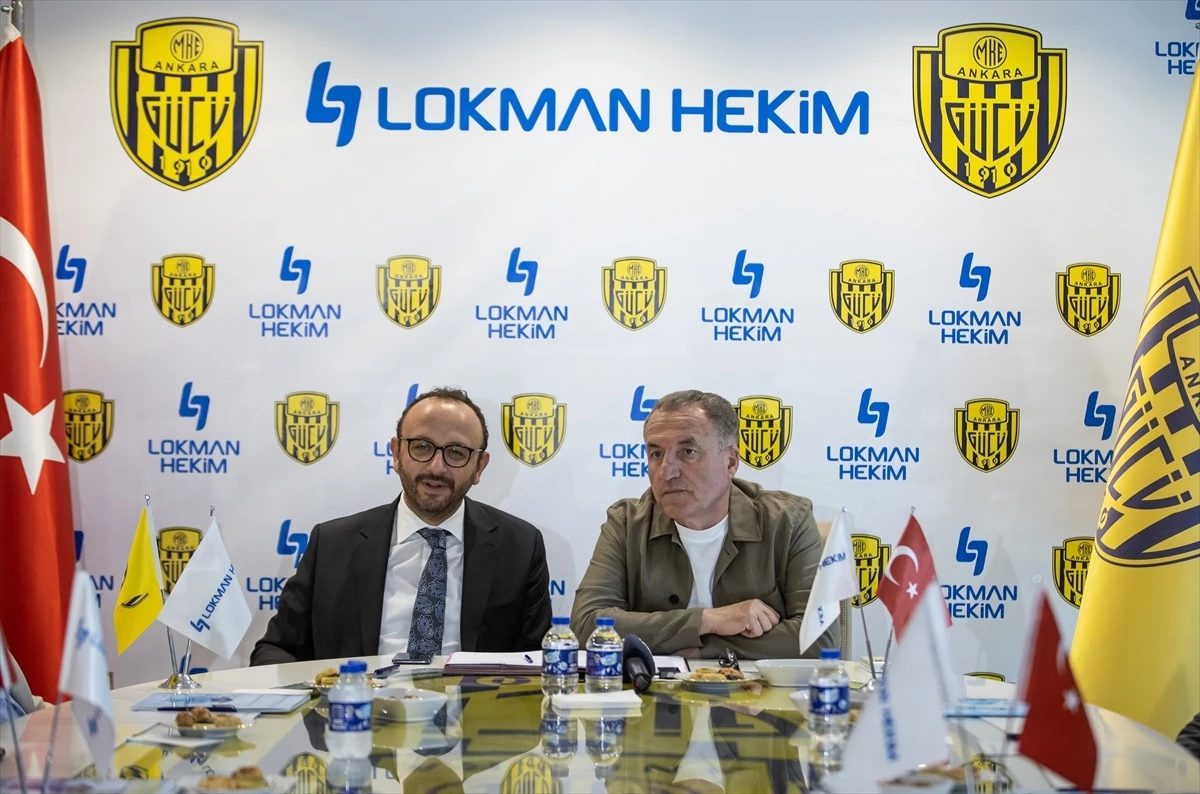 MKE Ankaragücü, Lokman Hekim Sağlık Grubu ile sağlık sponsorluğu anlaşmasını yeniledi