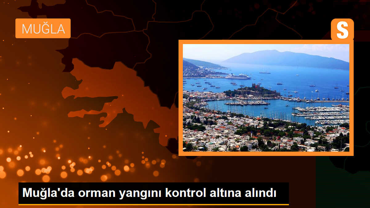 Muğla\'da orman yangını kontrol altına alındı