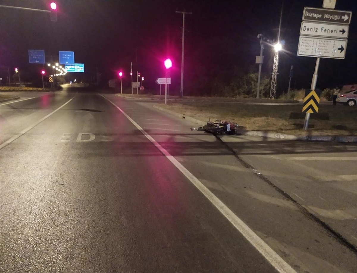 Samsun\'da motosiklet kazasında bir kişi hayatını kaybetti