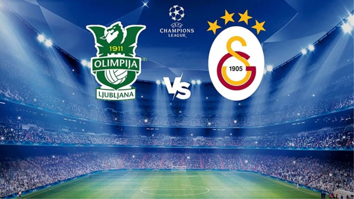 Olimpija Ljubljana-Galatasaray maçında ilk 11\'ler belli oldu