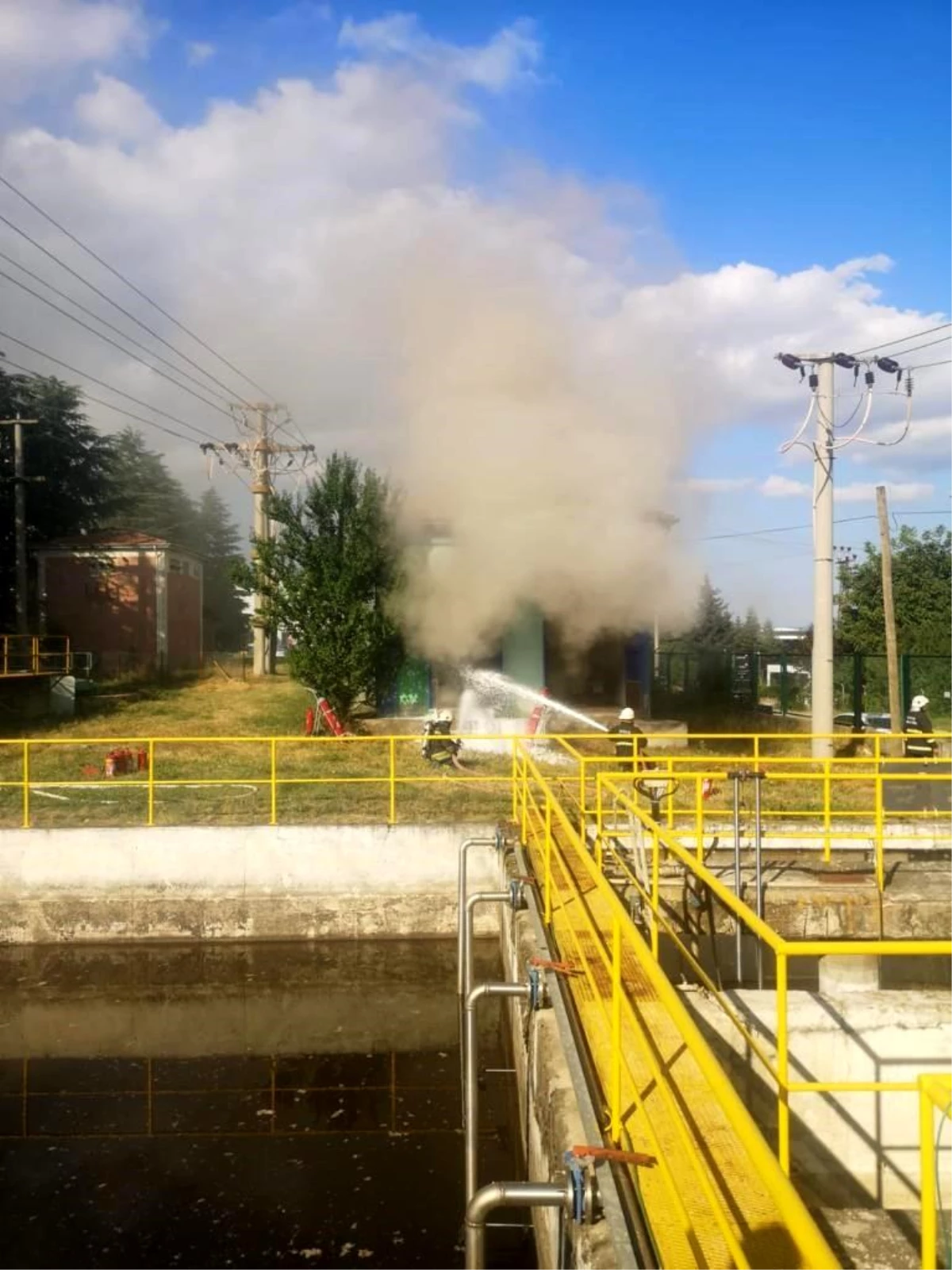 Bolu\'da Arçelik Fabrikası\'nda Elektrik Trafosunda Patlama