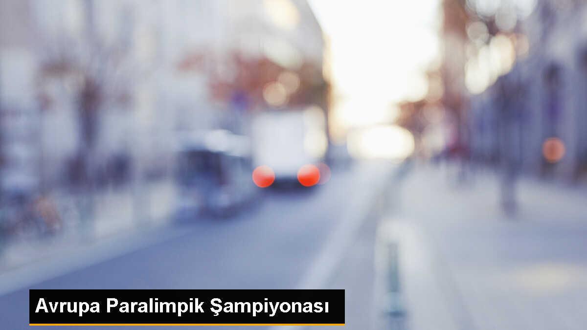 Hollanda\'da düzenlenen Avrupa Paralimpik Şampiyonası\'nda Türkiye 6 madalya kazandı