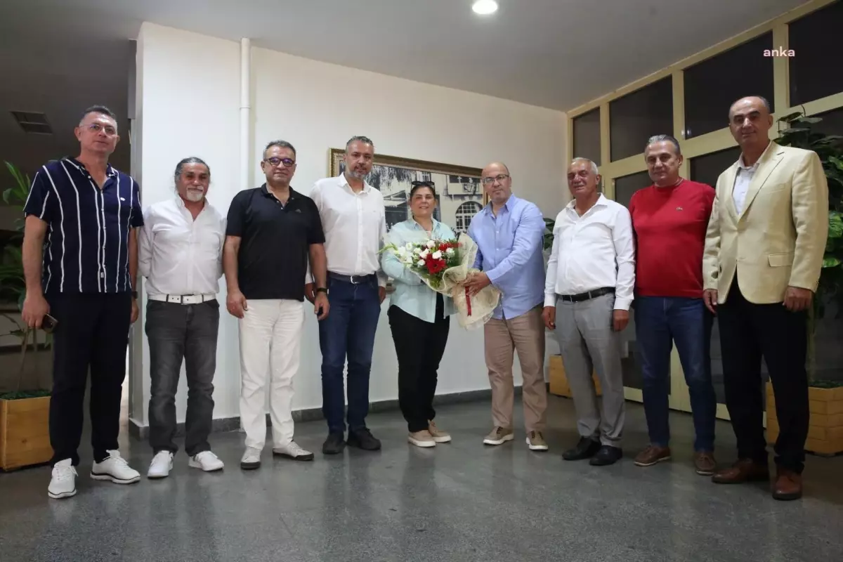 Aydın Amatör Spor Kulüpleri Federasyonu Yönetimi Aydın Büyükşehir Belediye Başkanı\'na Nezaket Ziyaretinde Bulundu