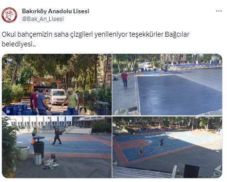 Bakırköy Belediyesi sahayı yenilemeyince devreye Bağcılar Belediyesi girdi