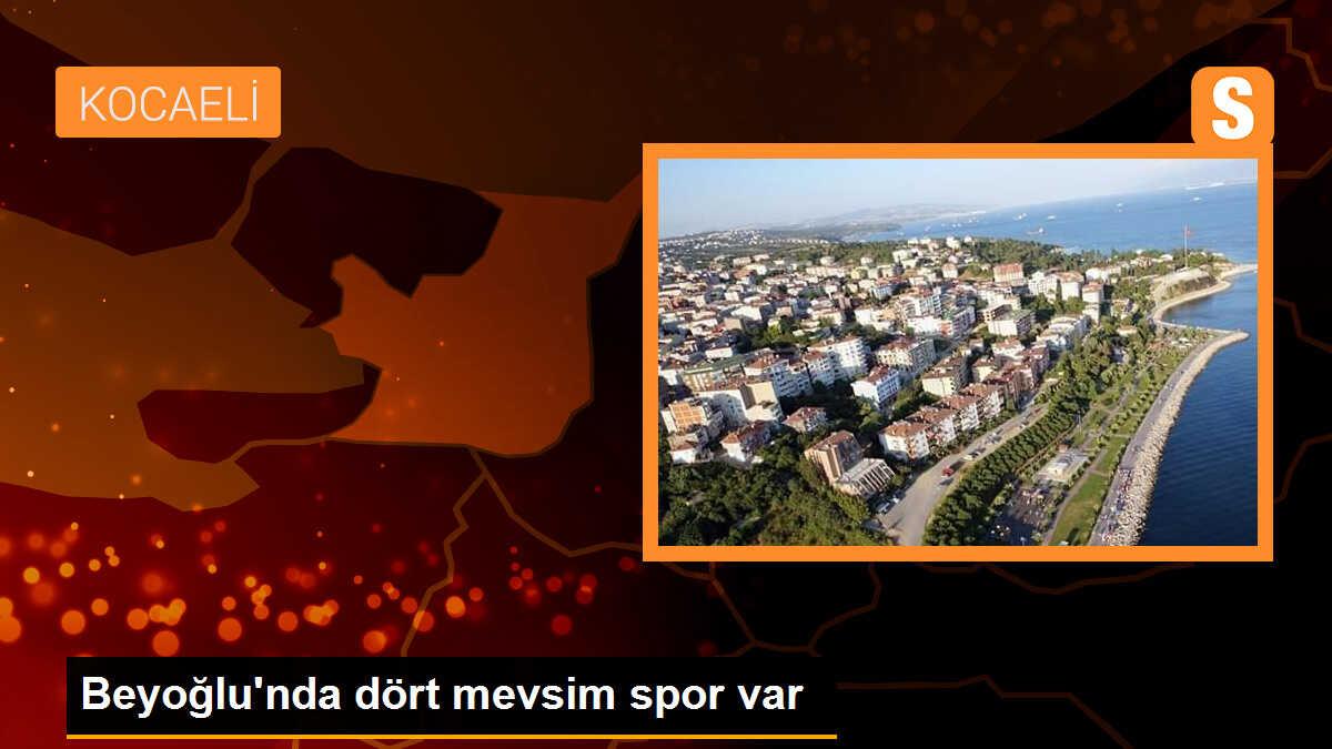 Beyoğlu\'nda dört mevsim spor var