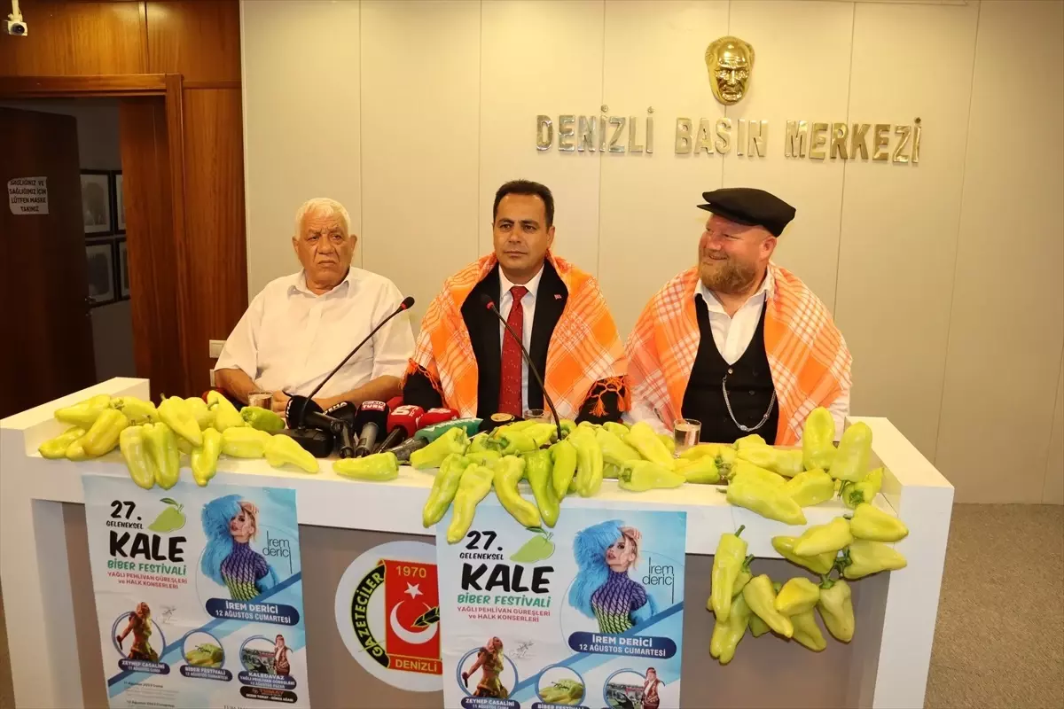 Denizli Kale Biberi Festivali Başlıyor