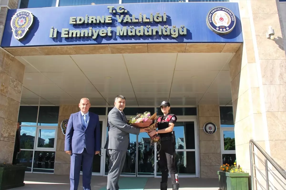 Onur Karaburun Edirne İl Emniyet Müdürlüğü görevine başladı