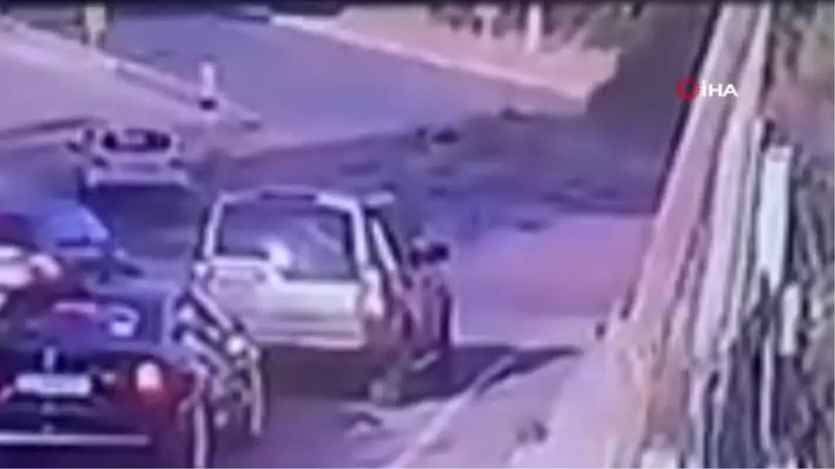 İsale hattı patladı, sürücü dehşet anlarını anlattı