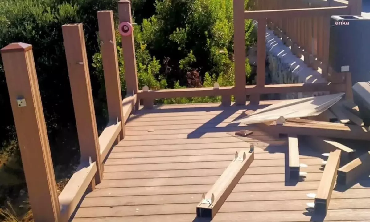 Kuşadası Doğal Botanik Parkı\'na yapılan saldırılar