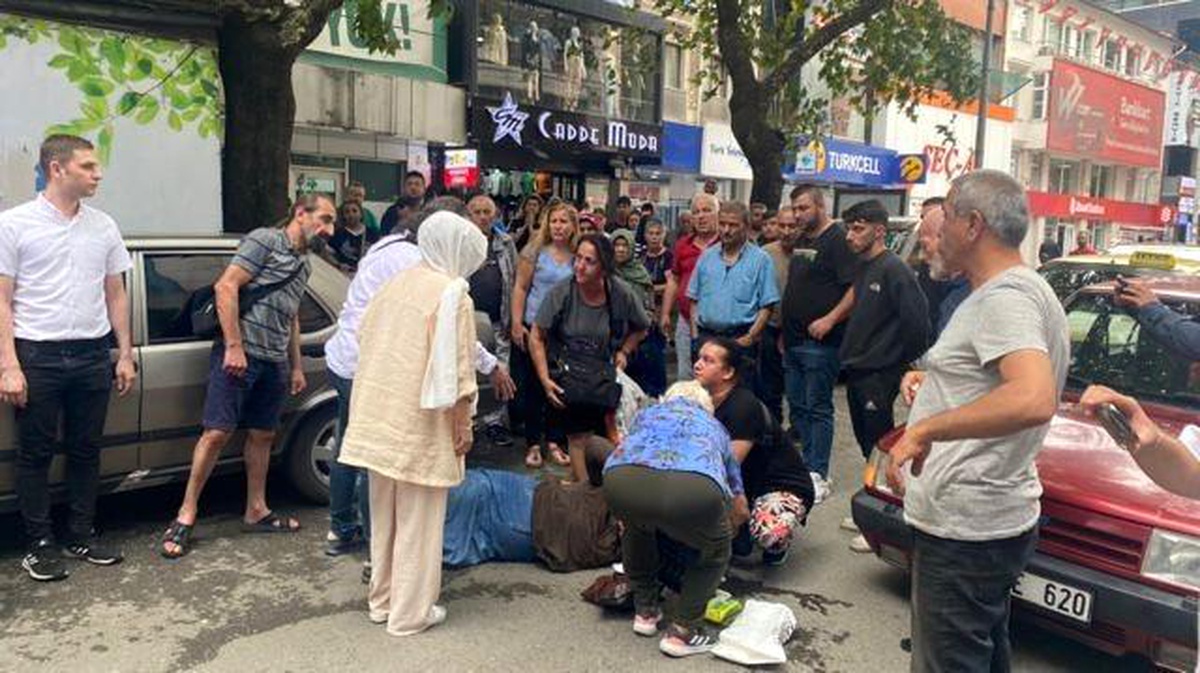 Zonguldak\'ta Otomobilin Çarptığı Kadın Yaralandı