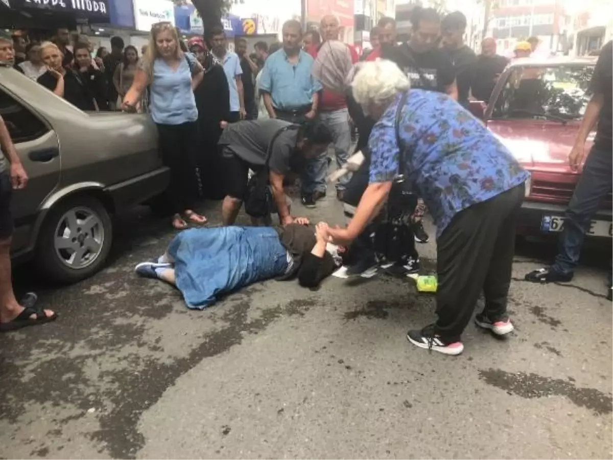 Zonguldak'ta Otomobil Yaya Çarptı: 1 Yaralı