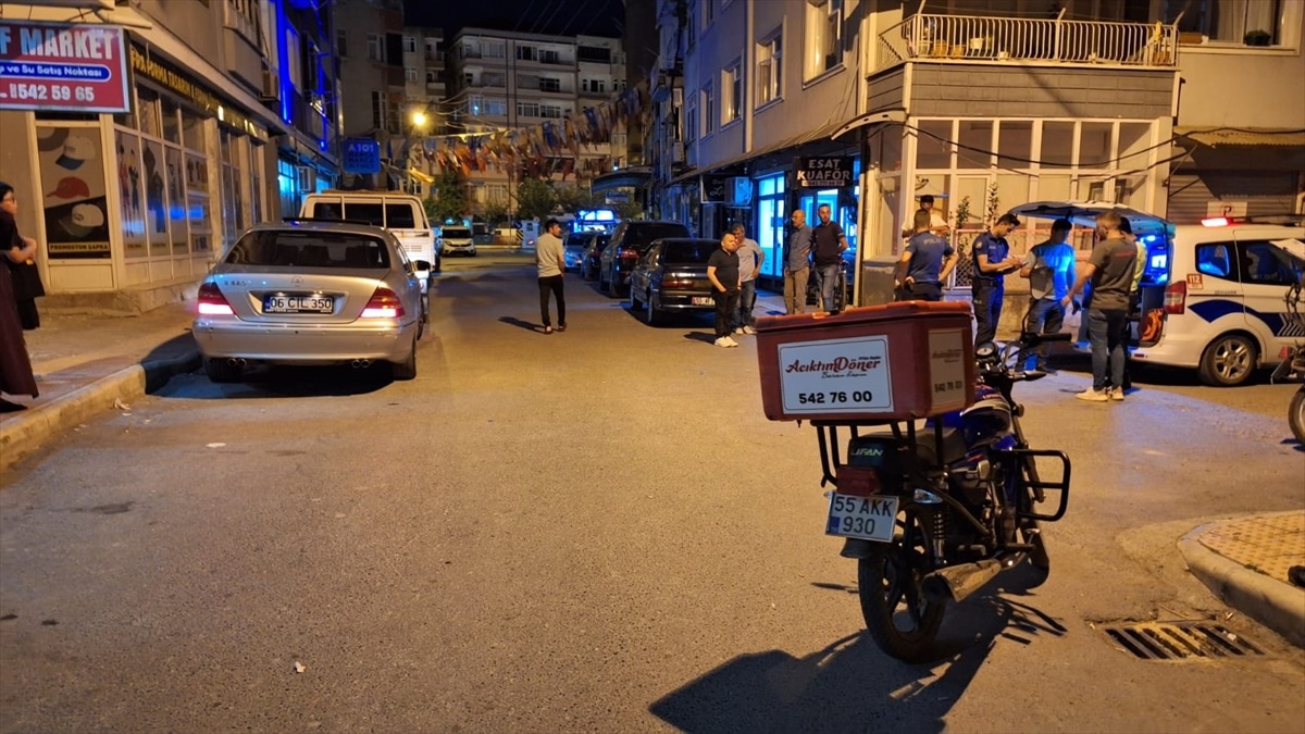 Samsun\'da motosiklet kazası: Kadın yaralandı