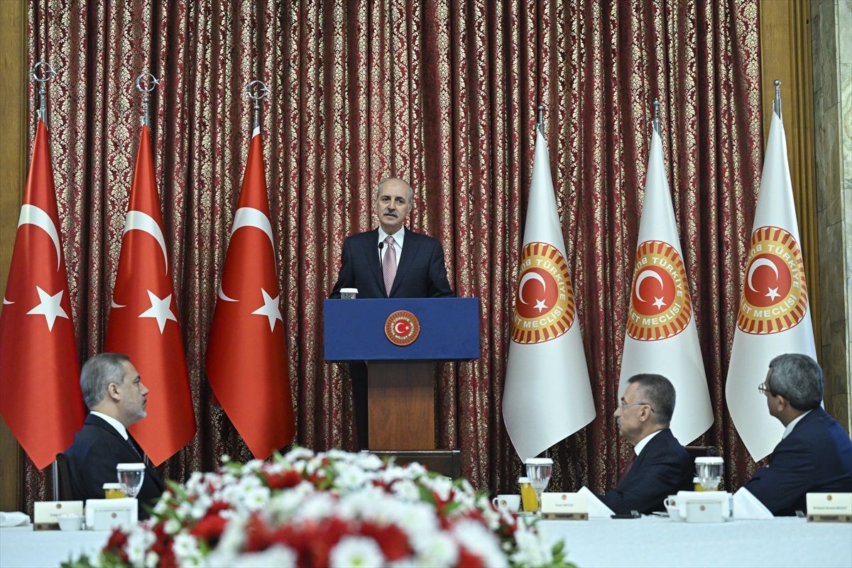 TBMM Başkanı Numan Kurtulmuş: Türkiye kendi eksenini tahkim etmek mecburiyetinde