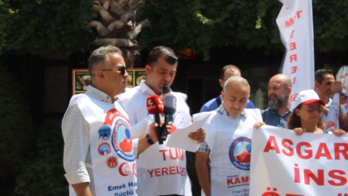 Tüm Yerel-Sen İzmir Şubesi, toplu iş sözleşmesi görüşmelerinde taleplerini dile getirdi