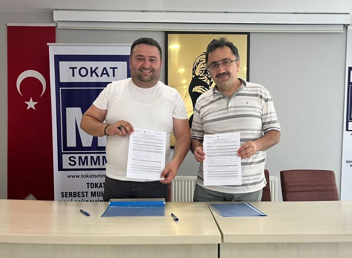 Tokat SMMMO ve Turhal MYO Arasında Eğitim Protokolü İmzalandı