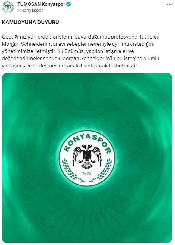 10 gün önce Konyaspor'a imza atmıştı! Manchester United'ın eski yıldızı Schneiderlin'in sözleşmesi feshedildi