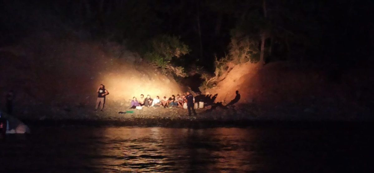 Fethiye\'de 9 düzensiz göçmen yakalandı