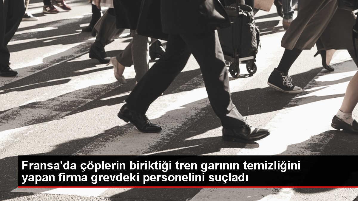 Marsilya Tren Garı Temizlik Şirketi, Grevdeki Çalışanların Maaşını Ödediğini Açıkladı