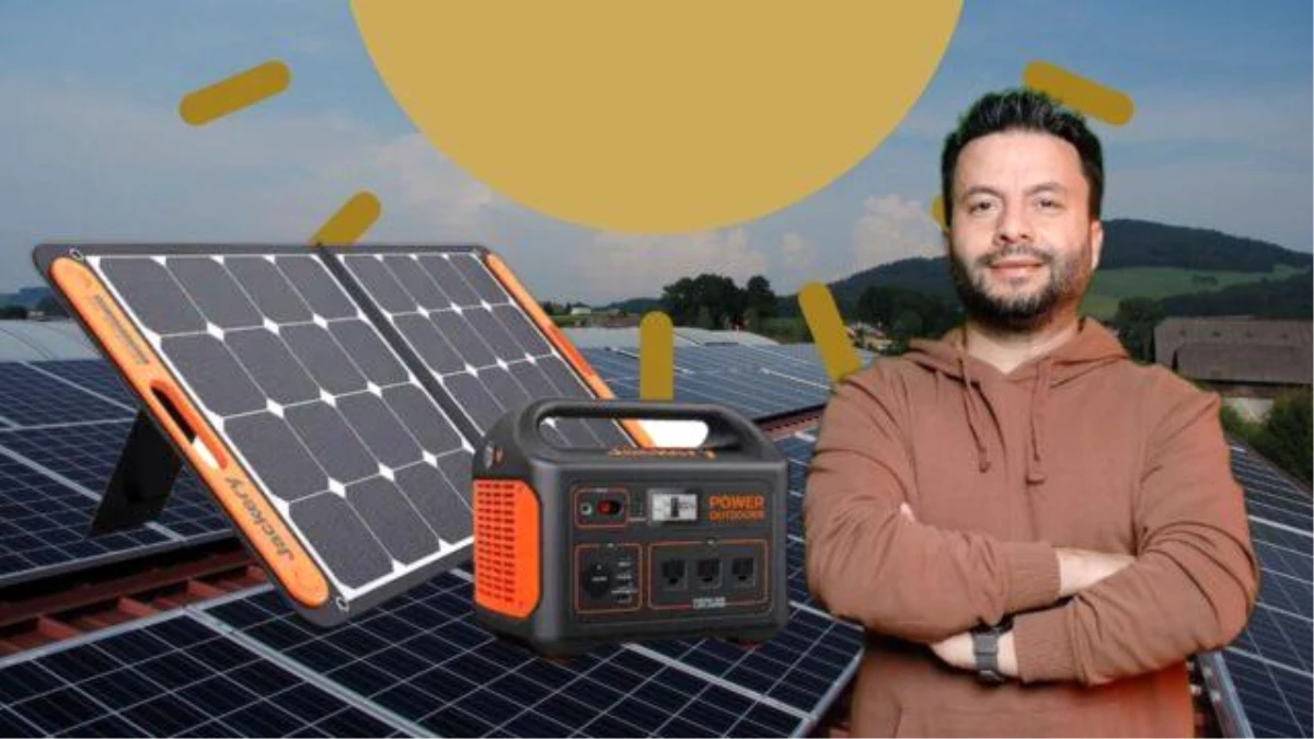 Güneş Paneli ile Elektrik Üretimi ve Depolama