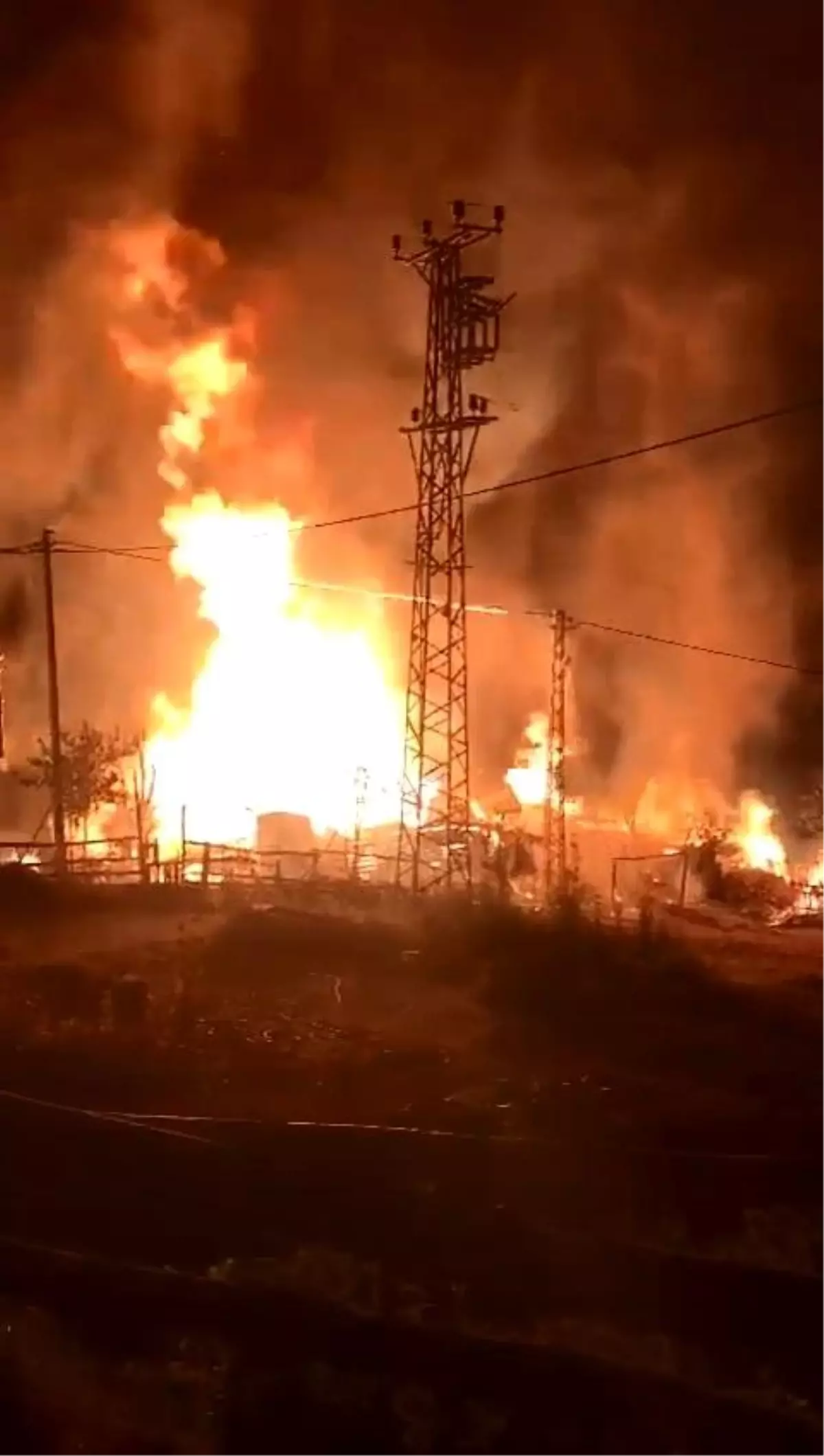 Kastamonu\'da Köyde Çıkan Yangında 7 Ev Yanarak Kül Oldu