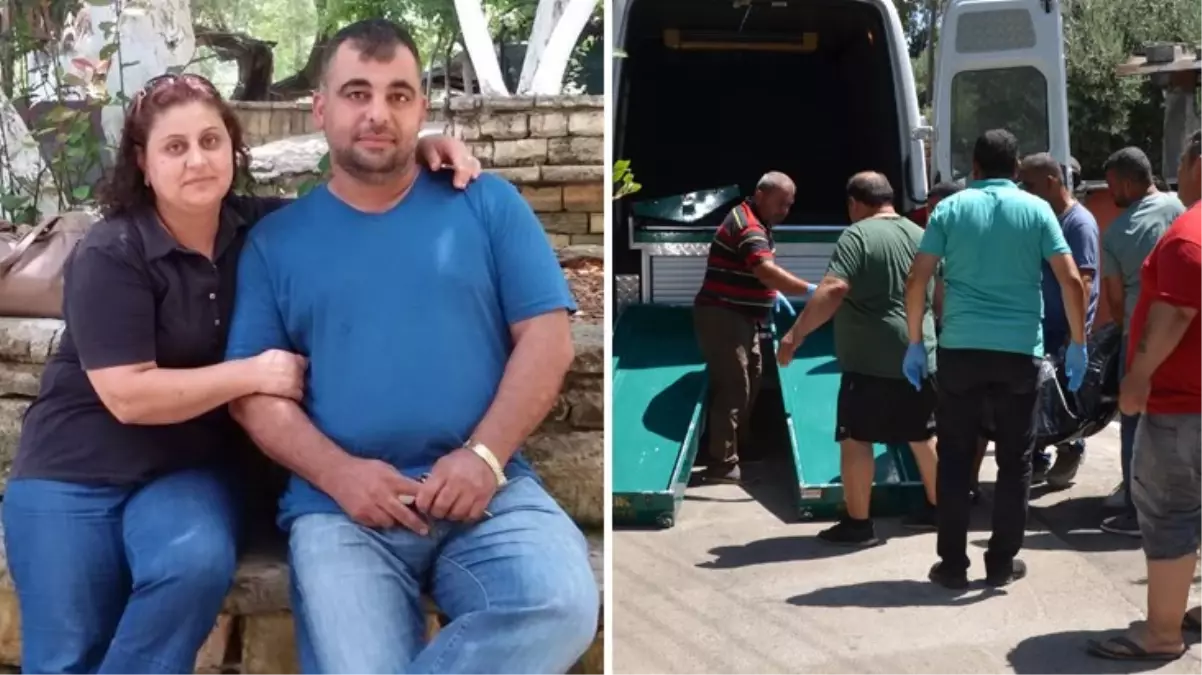 Evlerinin bahçesinde eşini öldürüp intihar etti