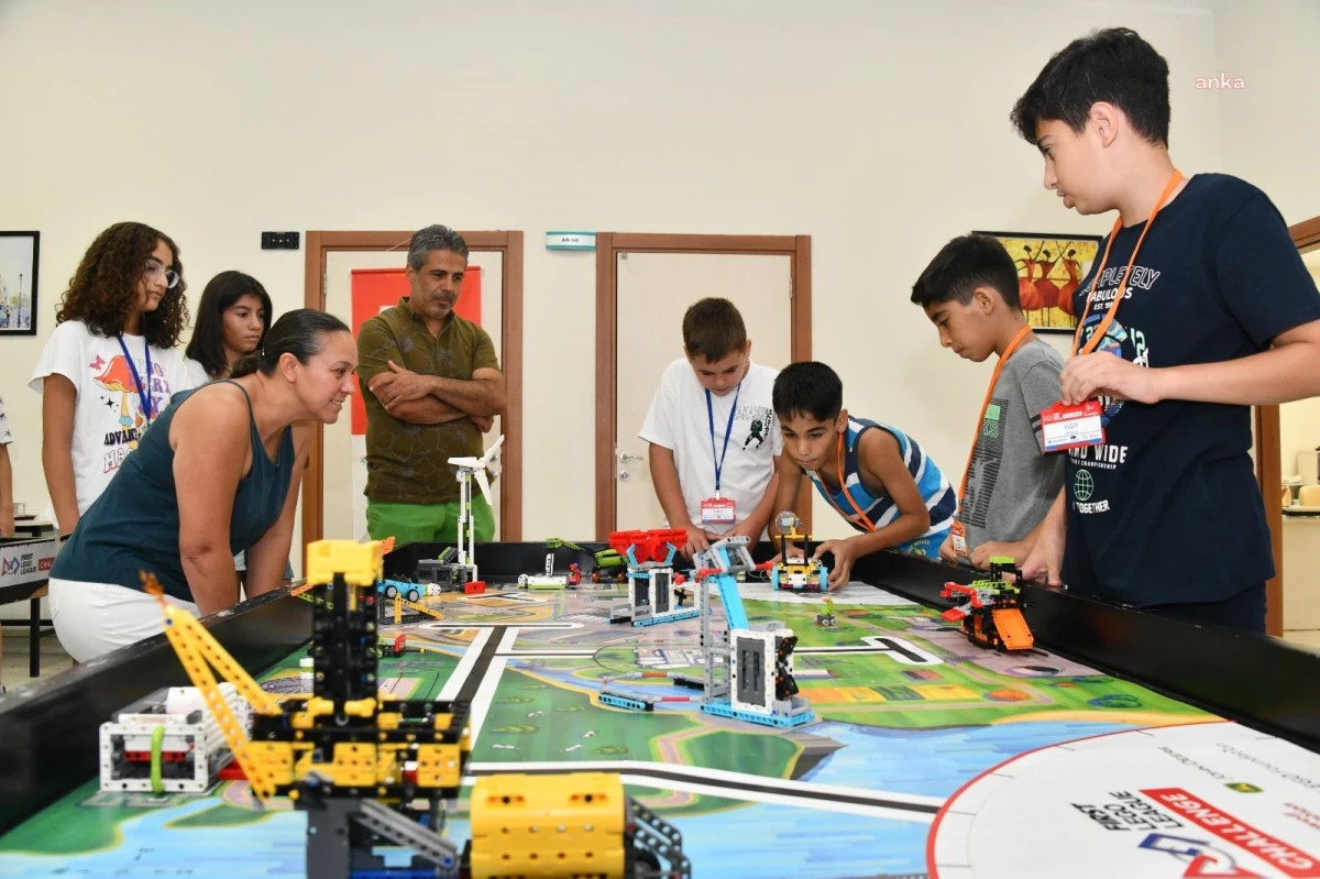Mersin Yenişehir Belediyesi, çocuklara robotik kodlama ve LEGO eğitimleri veriyor