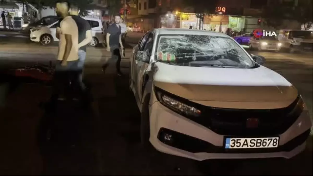 Siverek\'te motosiklet ile otomobil çarpıştı: 2 yaralı