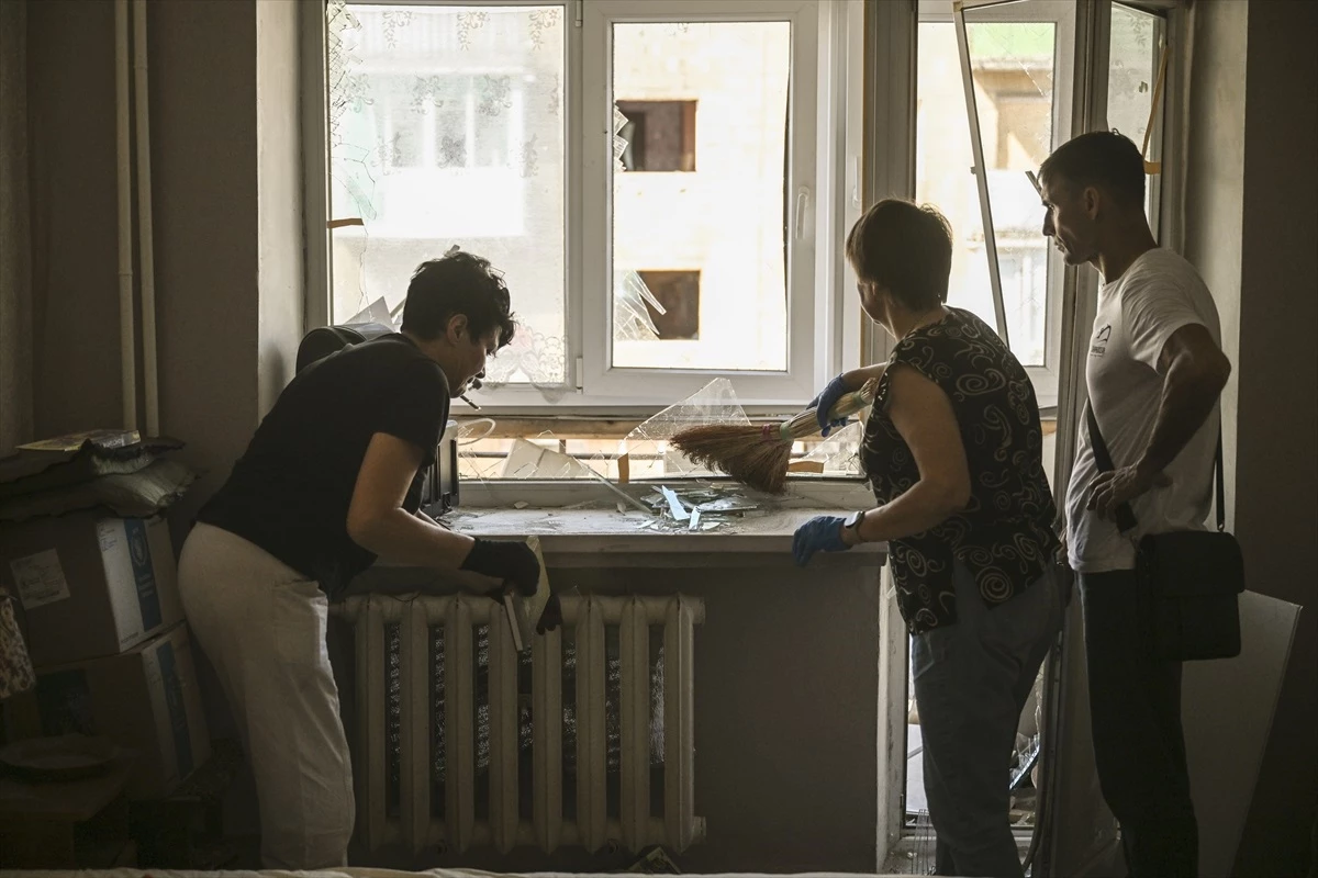 Ukrayna\'nın Pokrovsk kentindeki saldırı sonrası sakinler normal yaşantılarına dönmeye çalışıyor