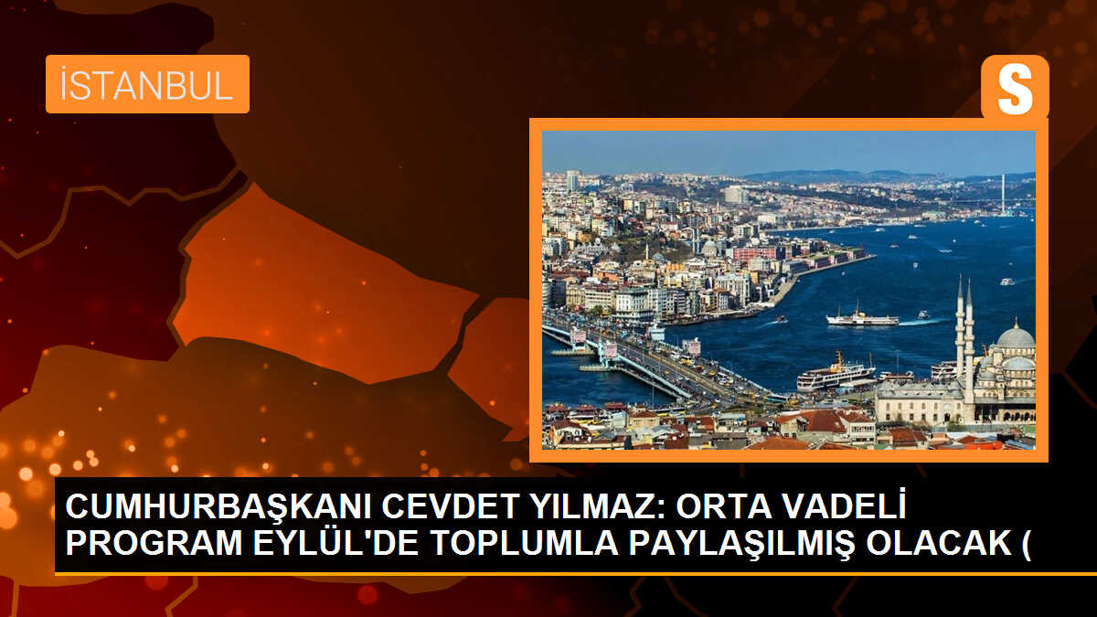 CUMHURBAŞKANI CEVDET YILMAZ: ORTA VADELİ PROGRAM EYLÜL\'DE TOPLUMLA PAYLAŞILMIŞ OLACAK (