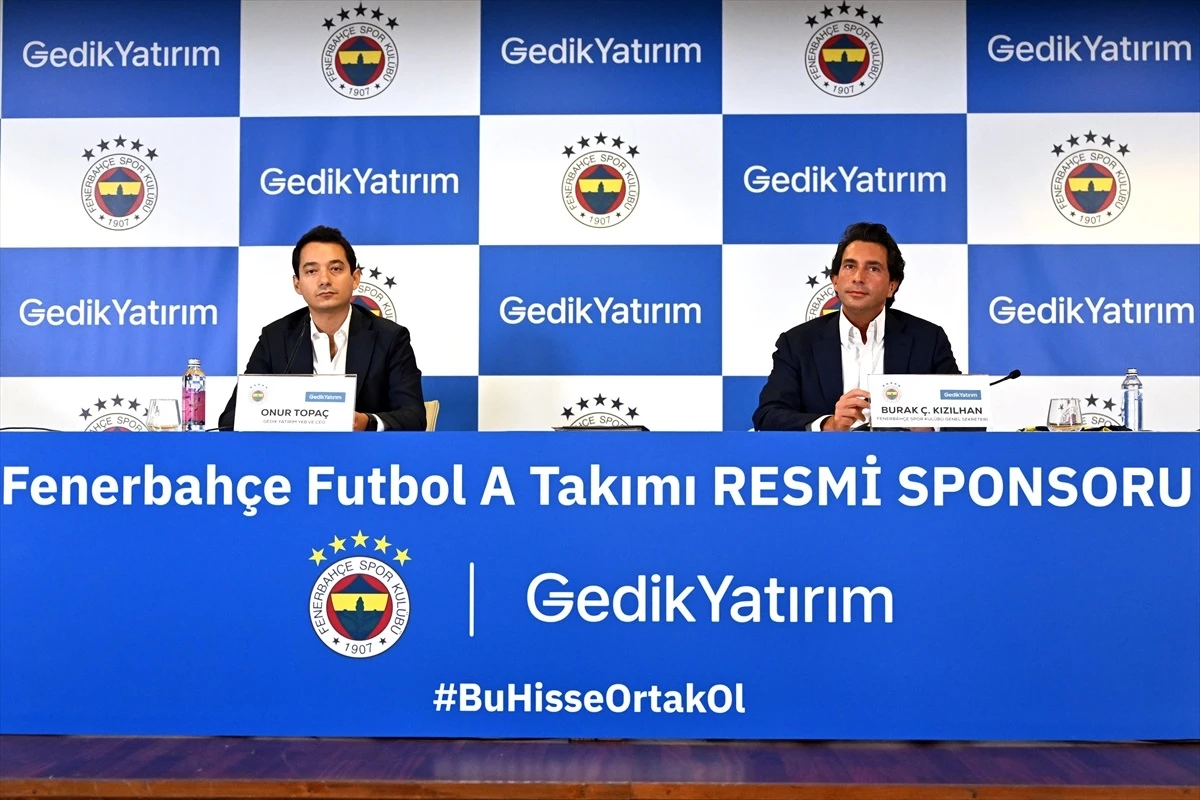 Fenerbahçe ile Gedik Yatırım Arasında Sponsorluk Anlaşması İmzalandı