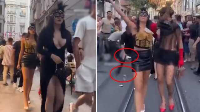 İstiklal Caddesi'nde Dolar Dağıtan Şüpheliler Serbest Bırakıldı İstiklal Caddesi'nde Dolar Dağıtan Şüpheliler Serbest Bırakıldı