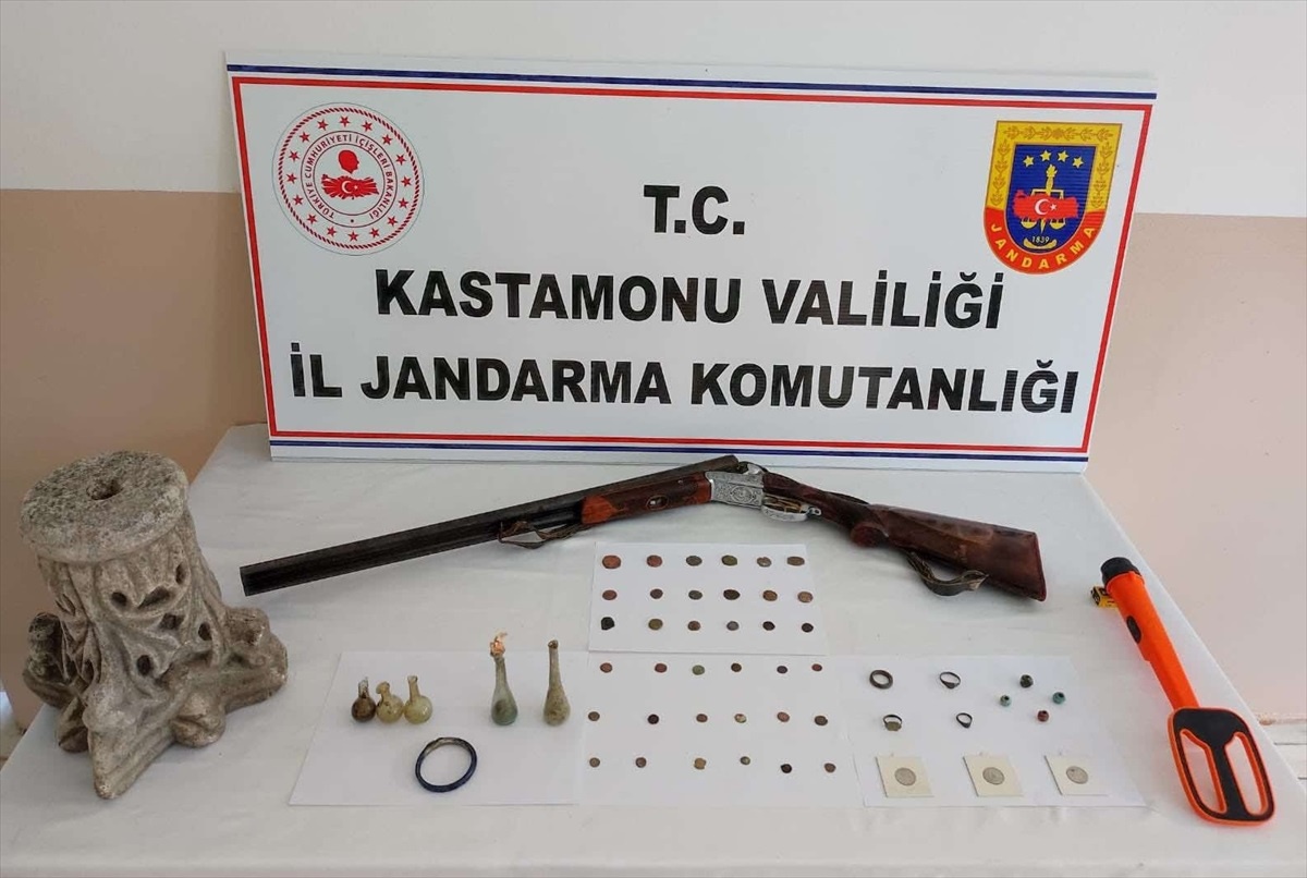 Kastamonu\'da Tarihi Eser Ticareti Yapan Şüpheli Yakalandı