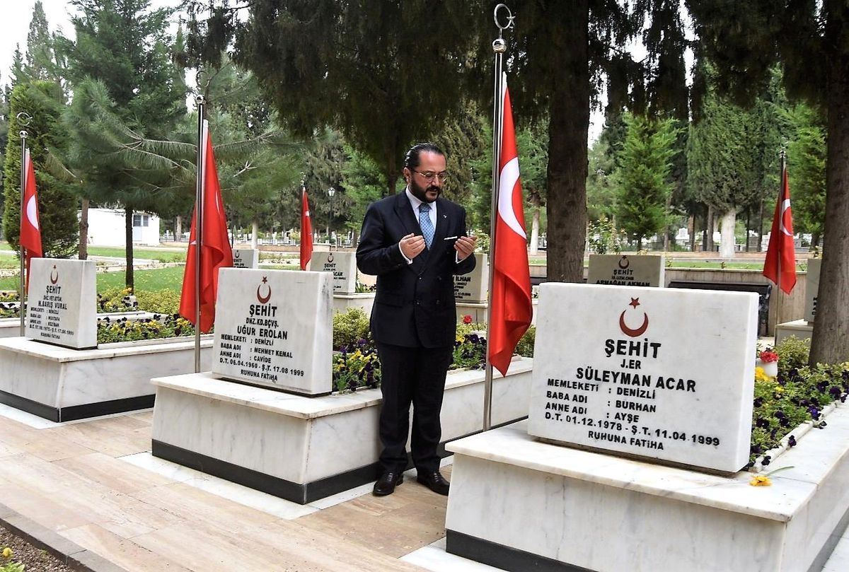MHP İl Başkanı Yılmaz\'dan şehit Kemal Özek ve silah arkadaşları için taziye mesajı