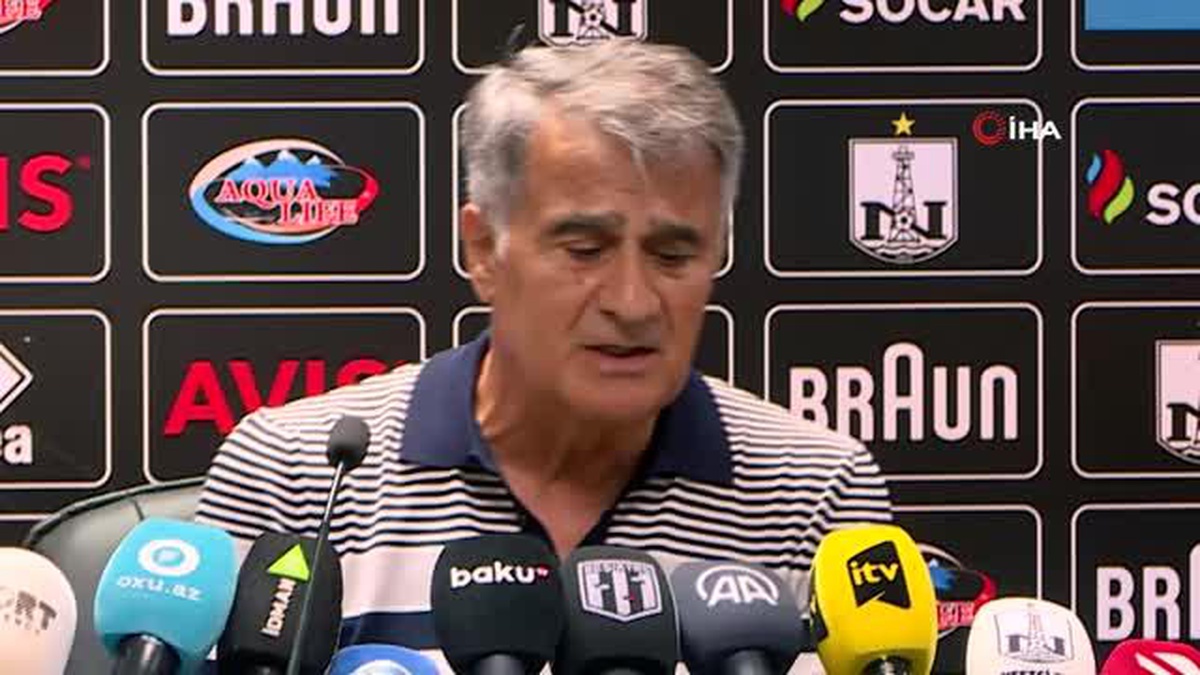 Şenol Güneş: \'İkinci maça iyi şekilde hazırlanmak zorundayız\'
