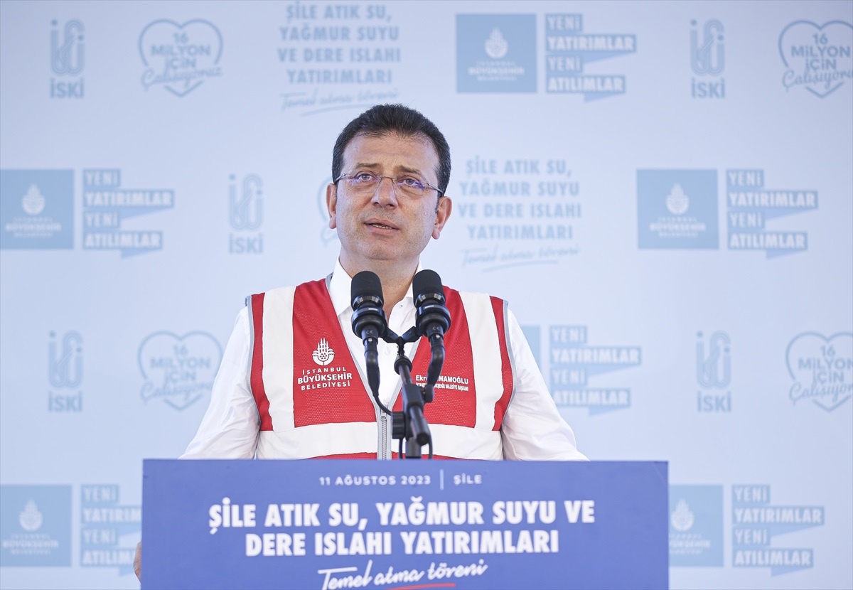İBB, Şile Atık Su ve Dere Islahı Yatırımlarının Temelini Attı