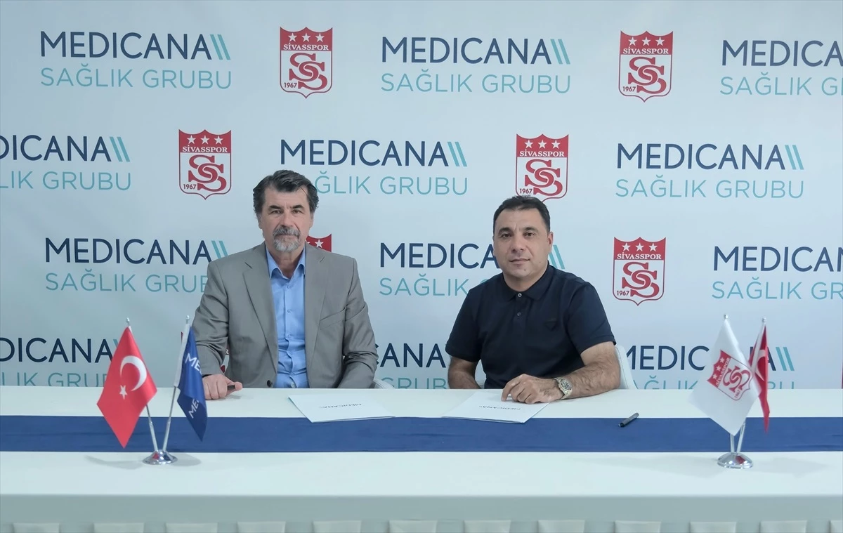 Medicana Sağlık Grubu, Sivasspor\'un 2023-2024 sezonunda da sağlık sponsoru oldu