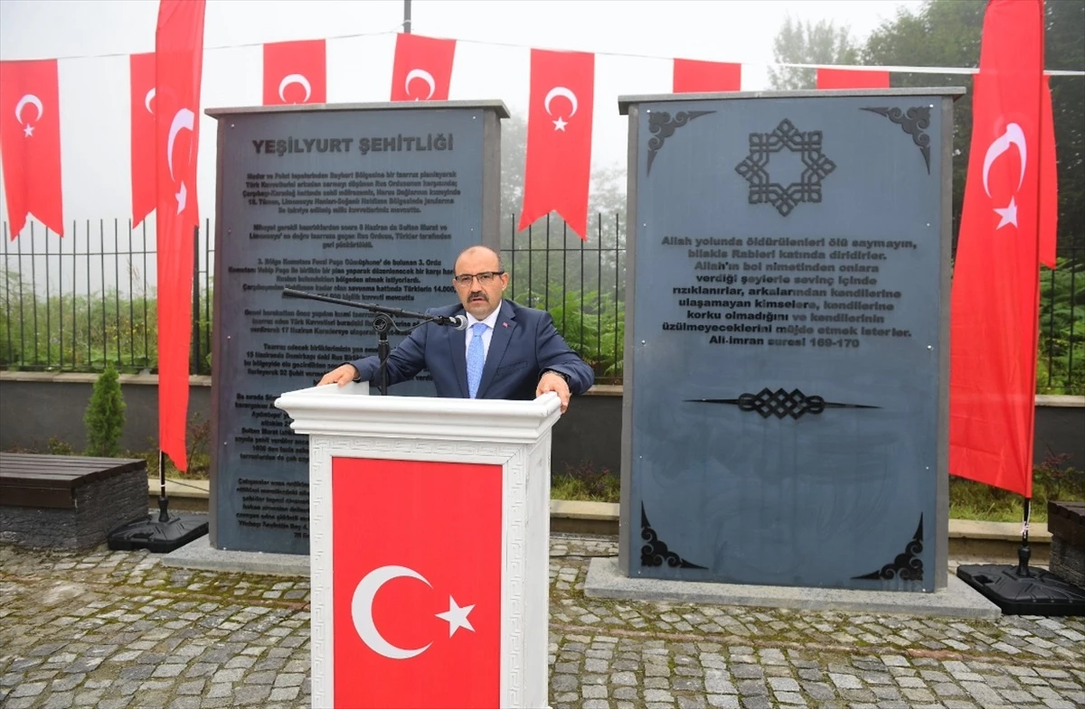 Trabzon\'daki "Yeşilyurt Şehitliği" yeniden düzenlendi