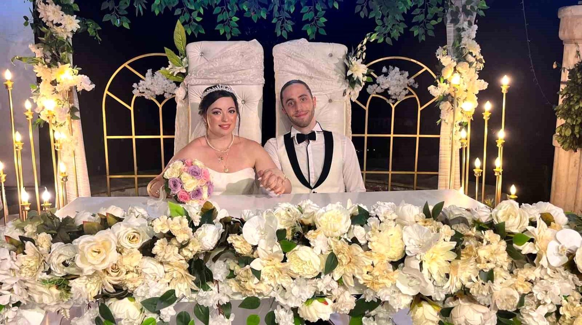 İtalya\'da Yaşayan Türk Gelin ve İtalyan Damadın Düğün Töreni