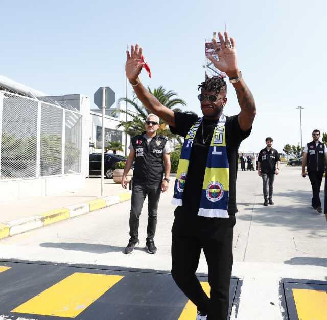 Fenerbahçe'nin dünyaca ünlü yeni transferi Fred, İstanbul'da