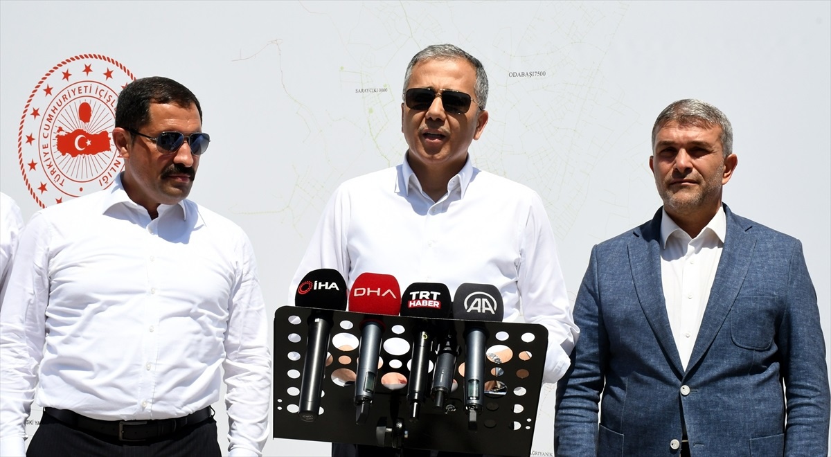 İçişleri Bakanı Ali Yerlikaya, Hatay\'da konuştu Açıklaması