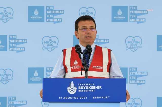 İmamoğlu: Milletin parasını çarçur edene ne asla geçit vermeyeceksiniz