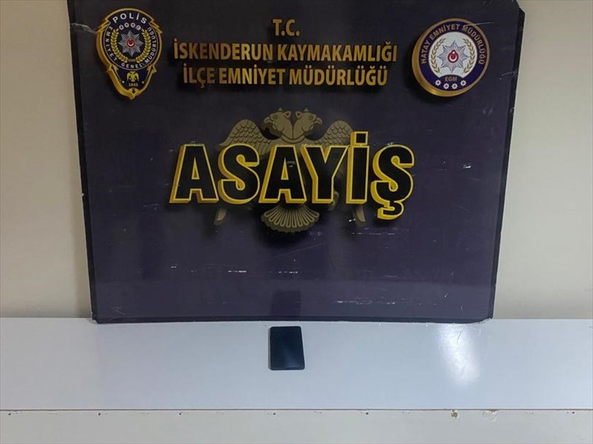 İskenderun\'da Cep Telefonu Hırsızı Yakalandı