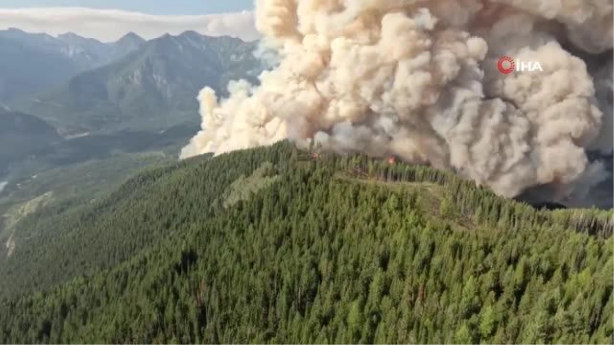 Kanada\'da Orman Yangınları Devam Ediyor