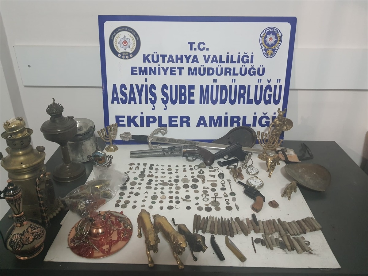 Kütahya\'da Tarihi Eser Bulunan Zanlı Hakkında İşlem Başlatıldı