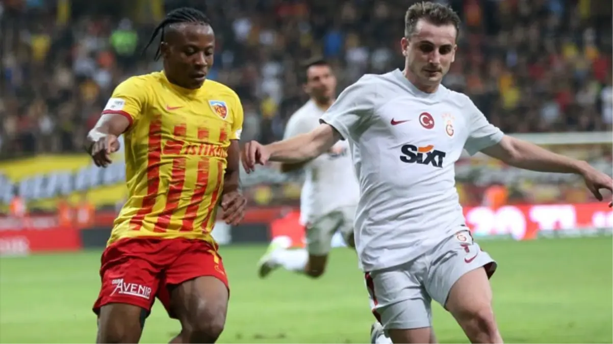 Galatasaray, Kayserispor ile berabere kaldı