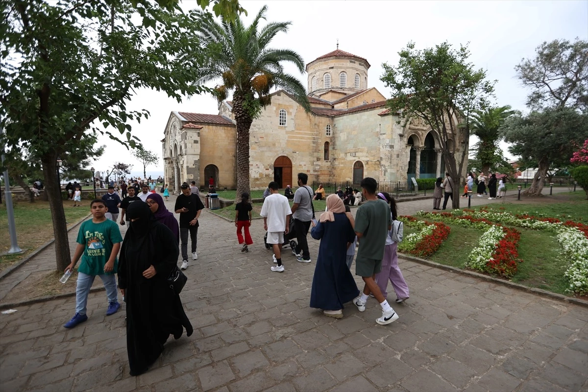 Trabzon\'a gelen turist sayısı yüzde 43 arttı