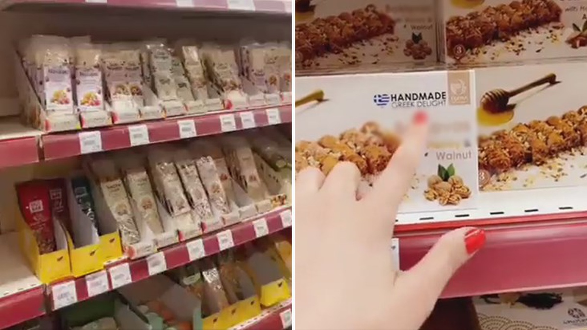 Yunanistan\'da bir markete giren Türk, gözlerine inanamadı