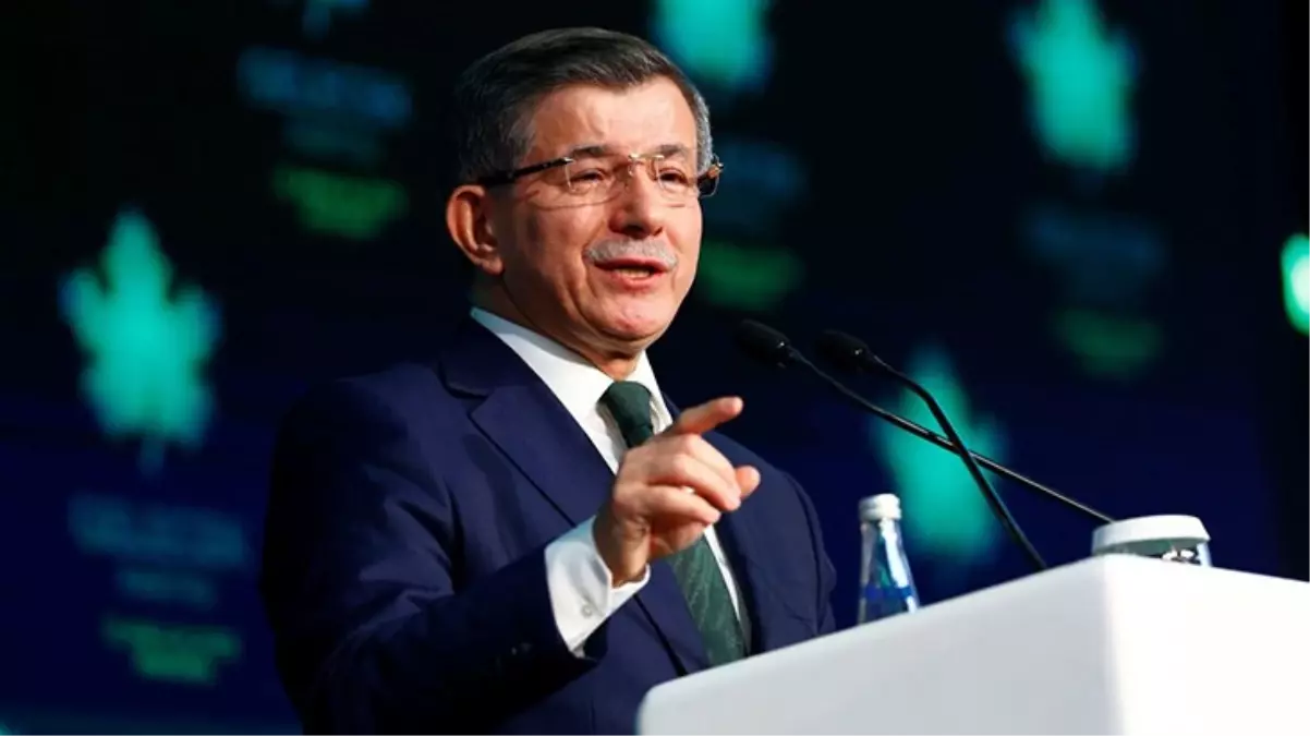 Davutoğlu: Gelecek Partisi yerel seçimlere kendi logo ve isimleriyle girecek