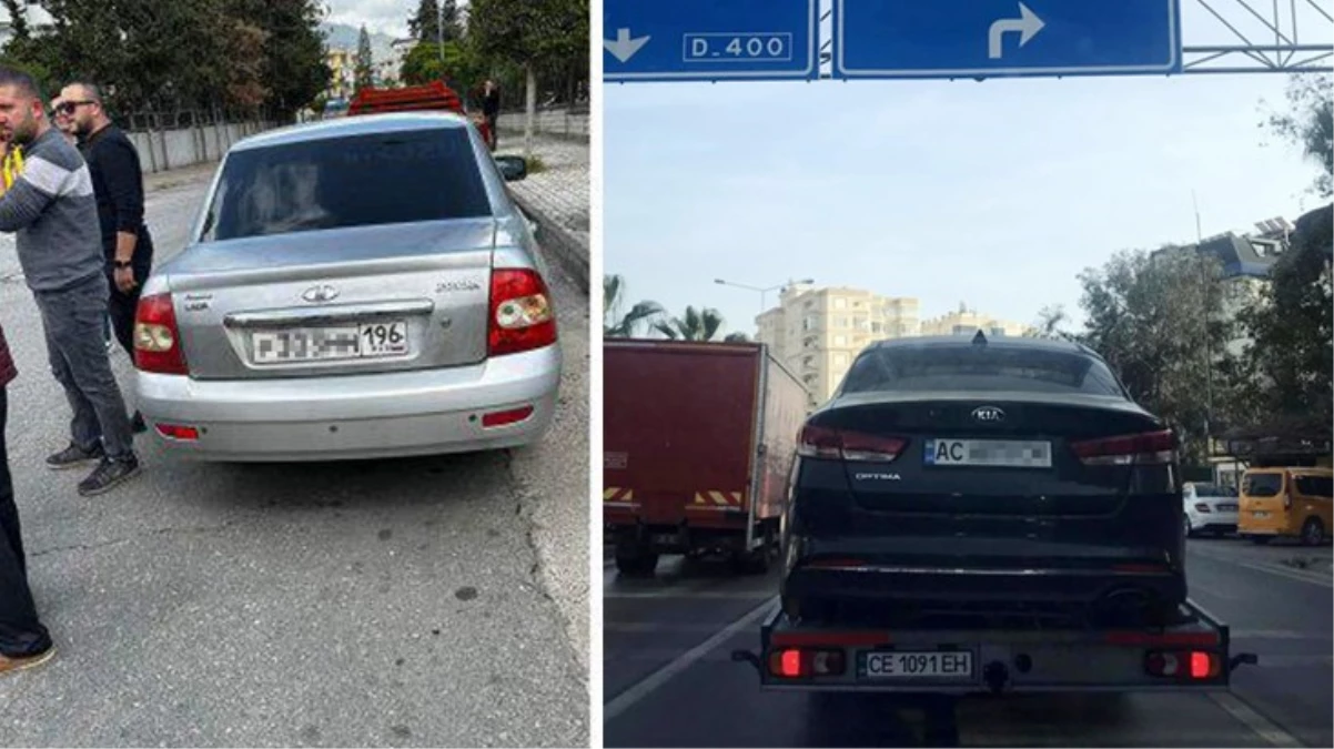 Rus ve Ukraynalılar Antalya\'da kaçak taksicilik yapıyor
