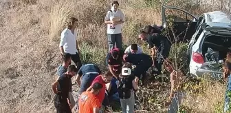 Çankırı'da Otomobil Şarampole Yuvarlandı: 7 Yaralı